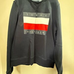 Tommy Hilfiger Men's Navy Crewneck Sweater